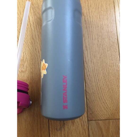 Stanley 24 oz Tumbler with Straw Aero-Light Gray Stainless Steel - Picture 2 of 7